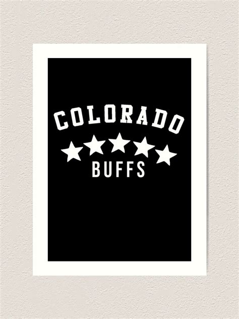 "Colorado Buffs logo" Art Print for Sale by AliensWord | Redbubble