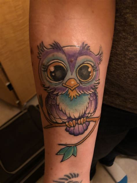 Cute Owl Tattoo | Owl tattoo, Cute owl tattoo, Tattoos