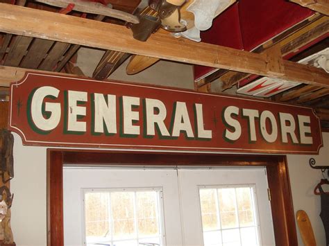 Vintage General Store Sign Northern Michigan General Store | Etsy ...