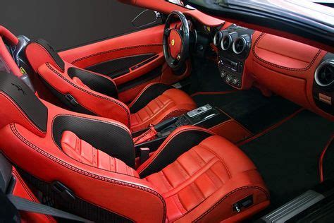 Ferrari 430 Spider red and black interior option #2 | Аксессуары в ...