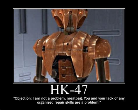 Hk 47 Love Quote : Star Wars Knights Of The Old Republic Ii The Sith ...