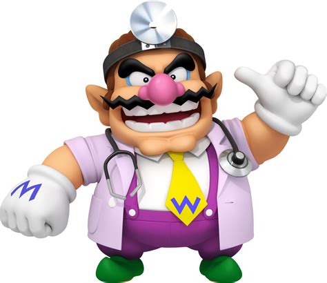 File:Dr Mario World - Dr Wario.png - Super Mario Wiki, the Mario ...