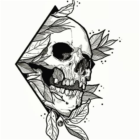 How to draw skulls awesome skull drawings page 6 of 24 – Artofit