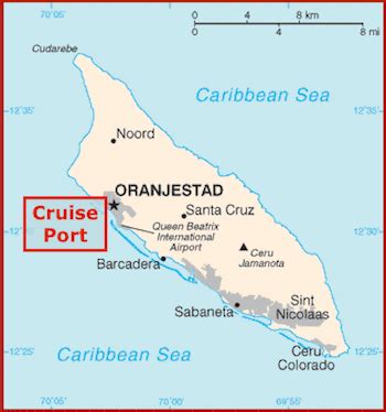 Cruise Port Aruba Map - Iona Renate