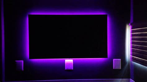 120 in Screen with LED Backlighting - YouTube