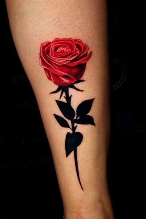 100+ Rose Tattoos: Meanings, Tattoo Desings & Artists | Rose tattoos ...