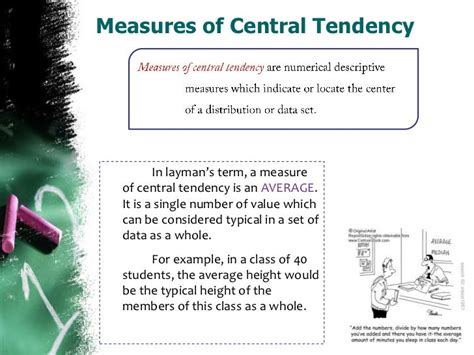 Measures of central tendency