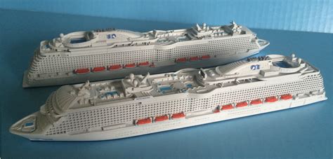 Souvenir Series Carnival Spirit class cruise ship models 1:1250 scale ...