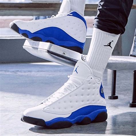 Nike Air Jordan 13 Retro XIII Hyper Royal White Blue Mens Womens ...