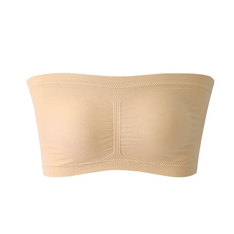 Dadaria Strapless Bras for Women Wireless Women Stretch Strapless Bra ...