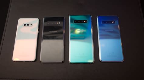 The Samsung Galaxy S10 comes in half a dozen colors, and here they are ...