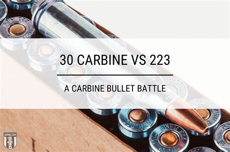 30 Carbine vs 223 - Carbine Bullet Comparison by Ammo.com