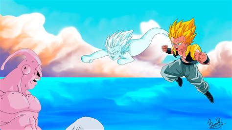 Super Buu vs Gotenks by Bruno0146 on DeviantArt