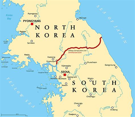 Korean Demilitarized Zone - WorldAtlas