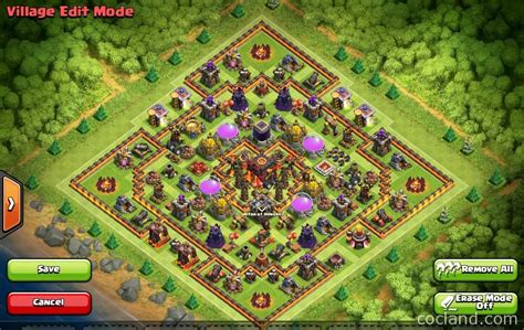 Clash of Clans Layouts for Farming and Clan Wars