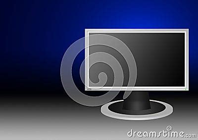 LCD Monitor 16x9 Style Background Royalty Free Stock Image - Image: 2105966