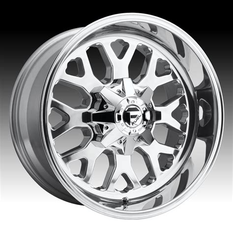 Fuel Titan D586 Polished Custom Truck Wheels Rims - D586 / Titan ...