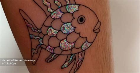 The Rainbow Fish - UV Tattoo