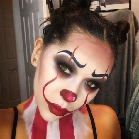 Pennywise makeup | Halloween makeup clown, Face painting halloween ...