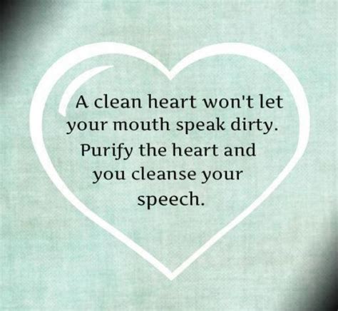 Clean Heart Quotes. QuotesGram