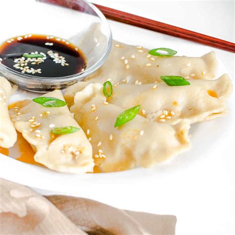 Vegan Dumplings | dairy free + gluten free | kiipfit.com