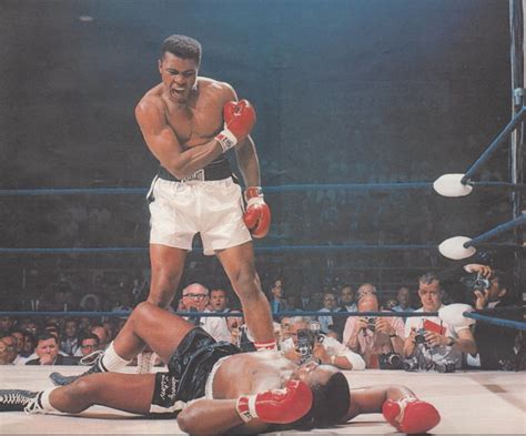 This Date In 1965: Two iconic shots of Cassius Clay's first fight as ...