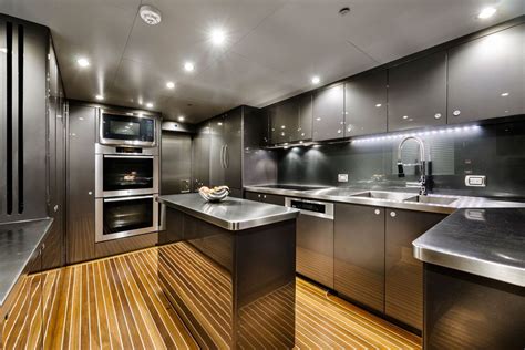 Zenith superyacht Galley — Yacht Charter & Superyacht News | Commercial ...