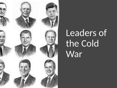 Leaders of the Cold War | Teaching Resources