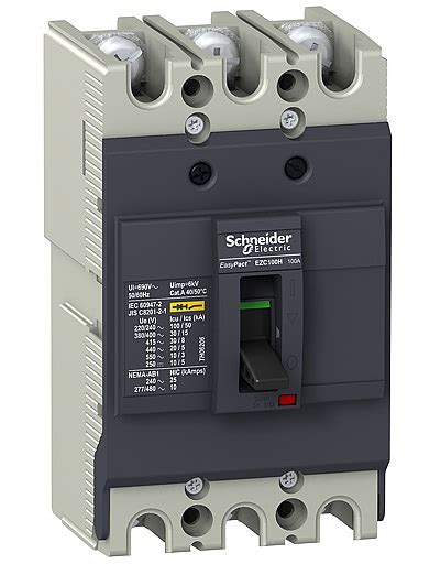 MCCB 3P 320A 36kA, Schneider EZC400N3320N