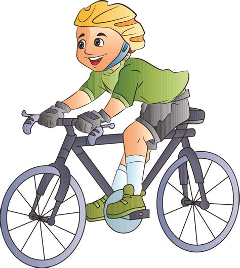 Ride A Bike Clipart - ClipArt Best