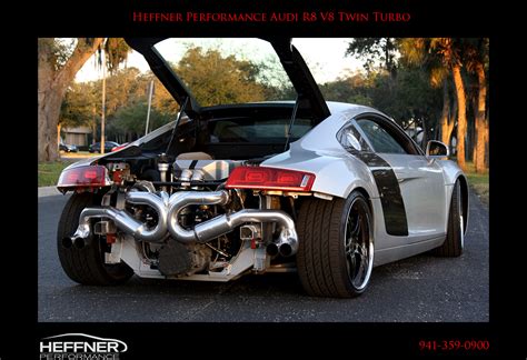 World’s First Twin Turbo Audi R8 Readied By Heffner Performance