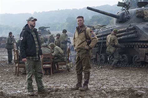 Get A Behind The Scenes Look At Director David Ayer's FURY Movie - We ...