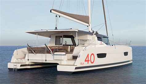 NEW 40FT SAILING CATAMARAN ISLA 40 - FOUNTAINE PAJOT - Yacht News ...