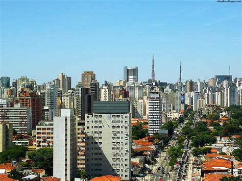 Sao Paulo Beautiful Skyline of Brazilian Largest City Brazil Hd Desktop ...