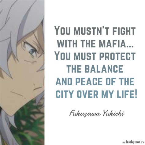 Bungou Stray Dogs quotes — Quote 2 «People need to be told they're ...