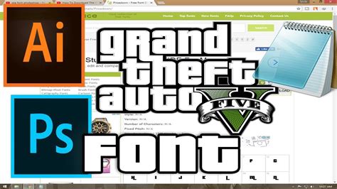 Gta font generator