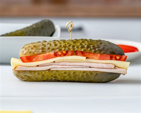 Quick + Easy Pickle Sandwich for a Super Fun Lunch or Snack Idea ...