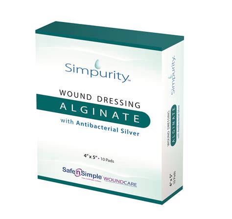 Simpurity Silver Alginate Wound Dressing at IndeMedical.com