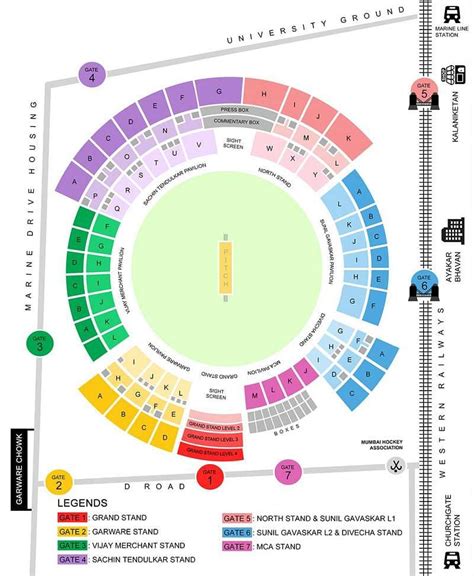 India vs West Indies T20 WC semifinal, Wankhede Stadium Mumbai: Seating ...