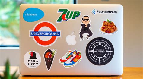 Laptop Stickers - Custom Shapes and Sizes, High-Quality Personalised ...