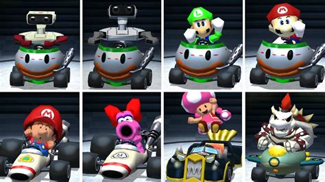 7 AMAZING Custom Characters in Mario Kart 7 - YouTube