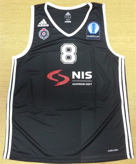 Basketball Jerseys : PARTIZAN BELGRADE JERSEYS