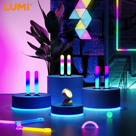 Customizable Color Ambient LED Smart Light Bar with APP Control for ...