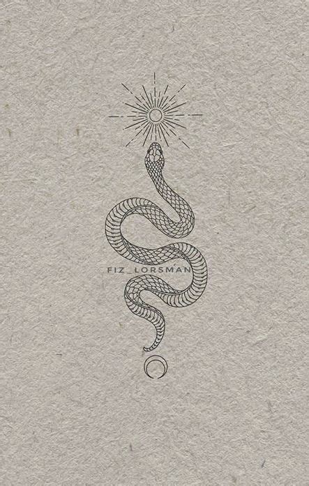 Spirit 🐍 | Simplistic tattoos, Snake tattoo design, Mini tattoos