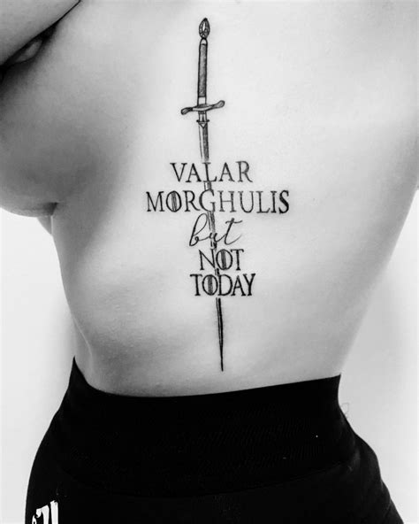 101 Amazing Valar Morghulis Tattoo Ideas You Need To See! | Outsons ...