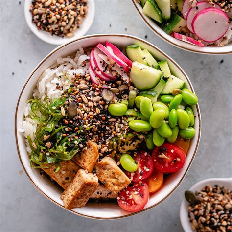 Vegan poke bowls with Super Sprouts | Biotona