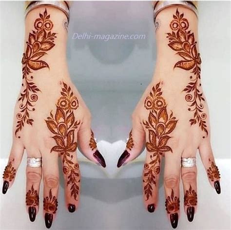 Pakistani Royal Back Hand Mehndi Design - Douroubi