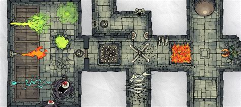 Dungeon Trap Tokens by 2-Minute Table Top