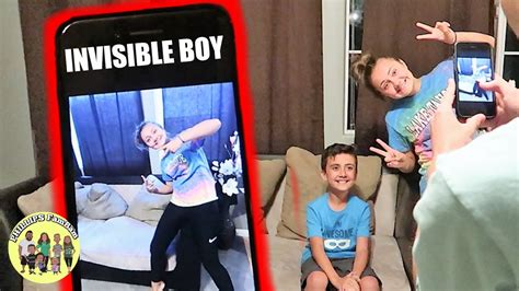 FAMILY PRANKS BROTHER INTO THINKING HE IS INVISIBLE | INVISIBLE PRANK ...