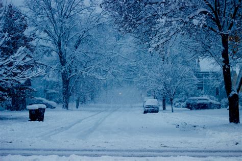 First Snow Storm of the Season (photos) | The Manchester Mirror